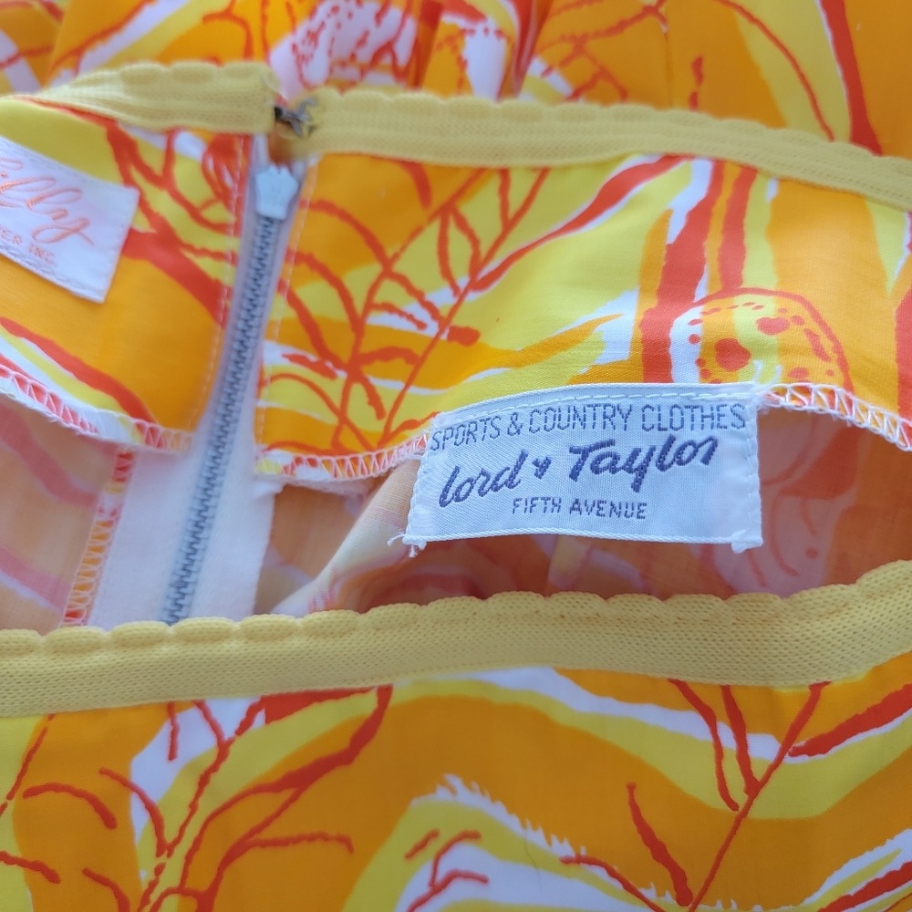 Vintage Lilly Pulitzer Tiger Print Mini Skirt - Picture 6 of 8
